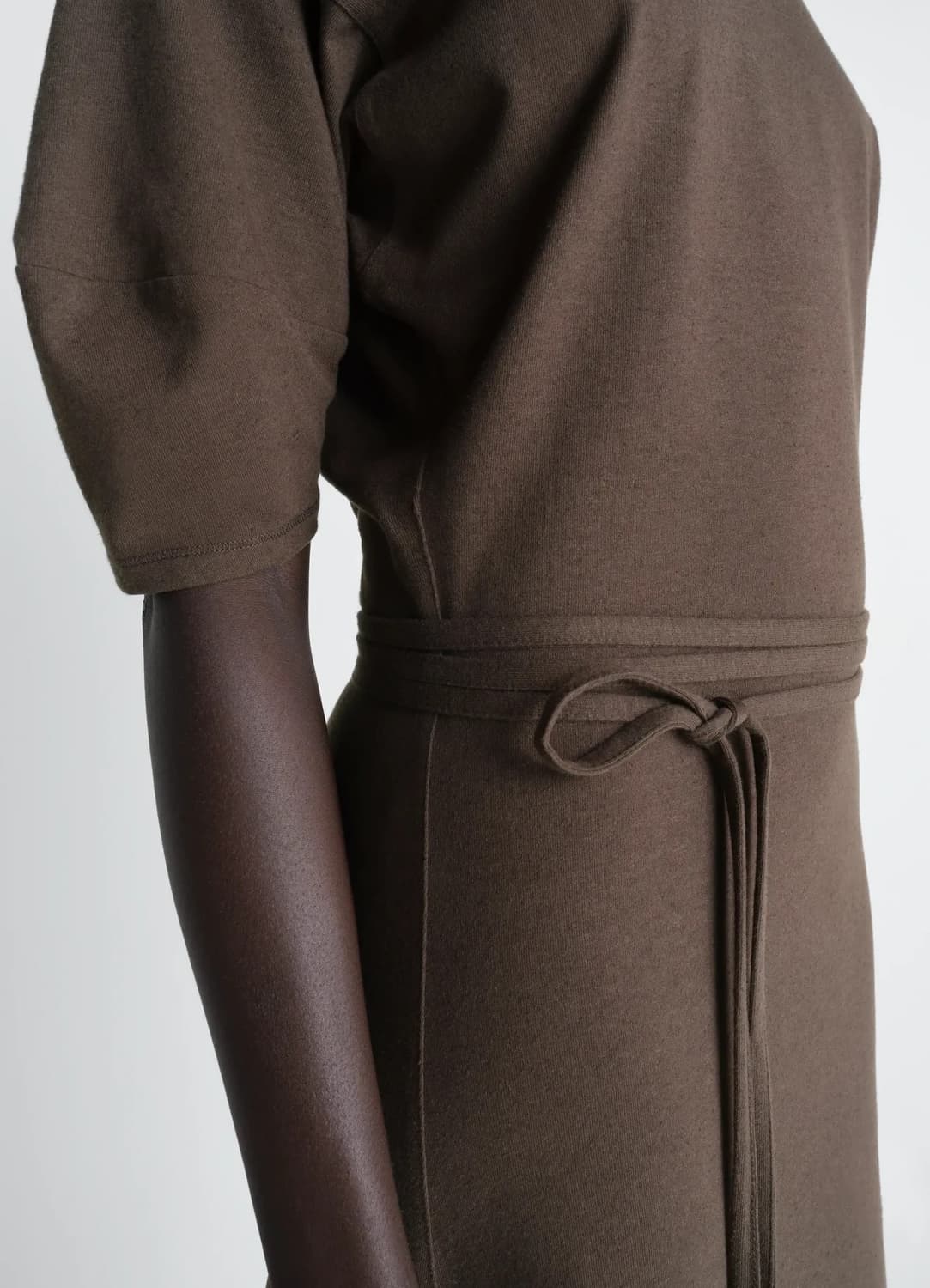 [XS,S,M]르메르 26ss 오프숄더 저지 드레스/리스트레토 상품이미지5