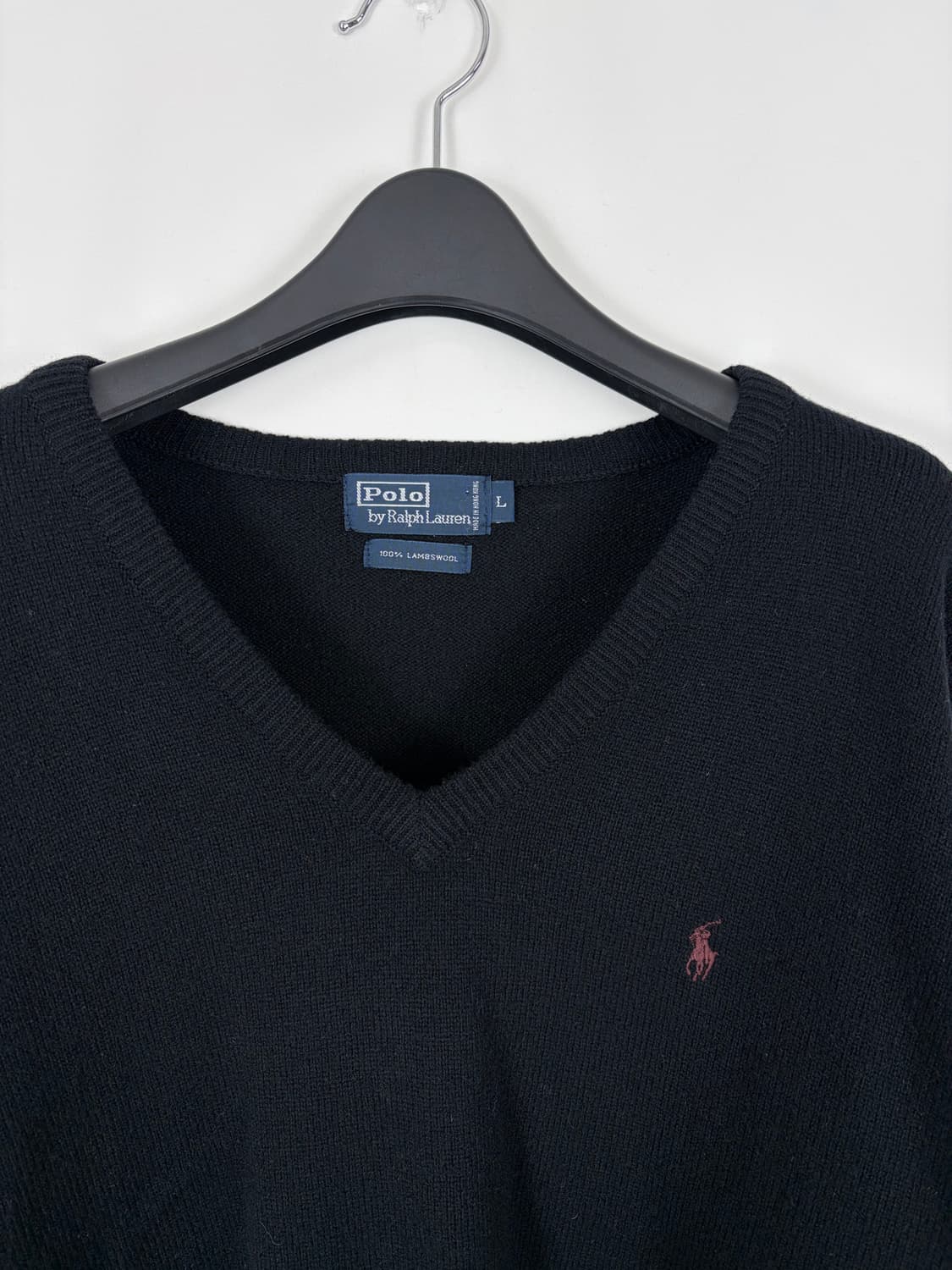 a163) 폴로랄프로렌 포니 브이넥 니트 상품이미지3