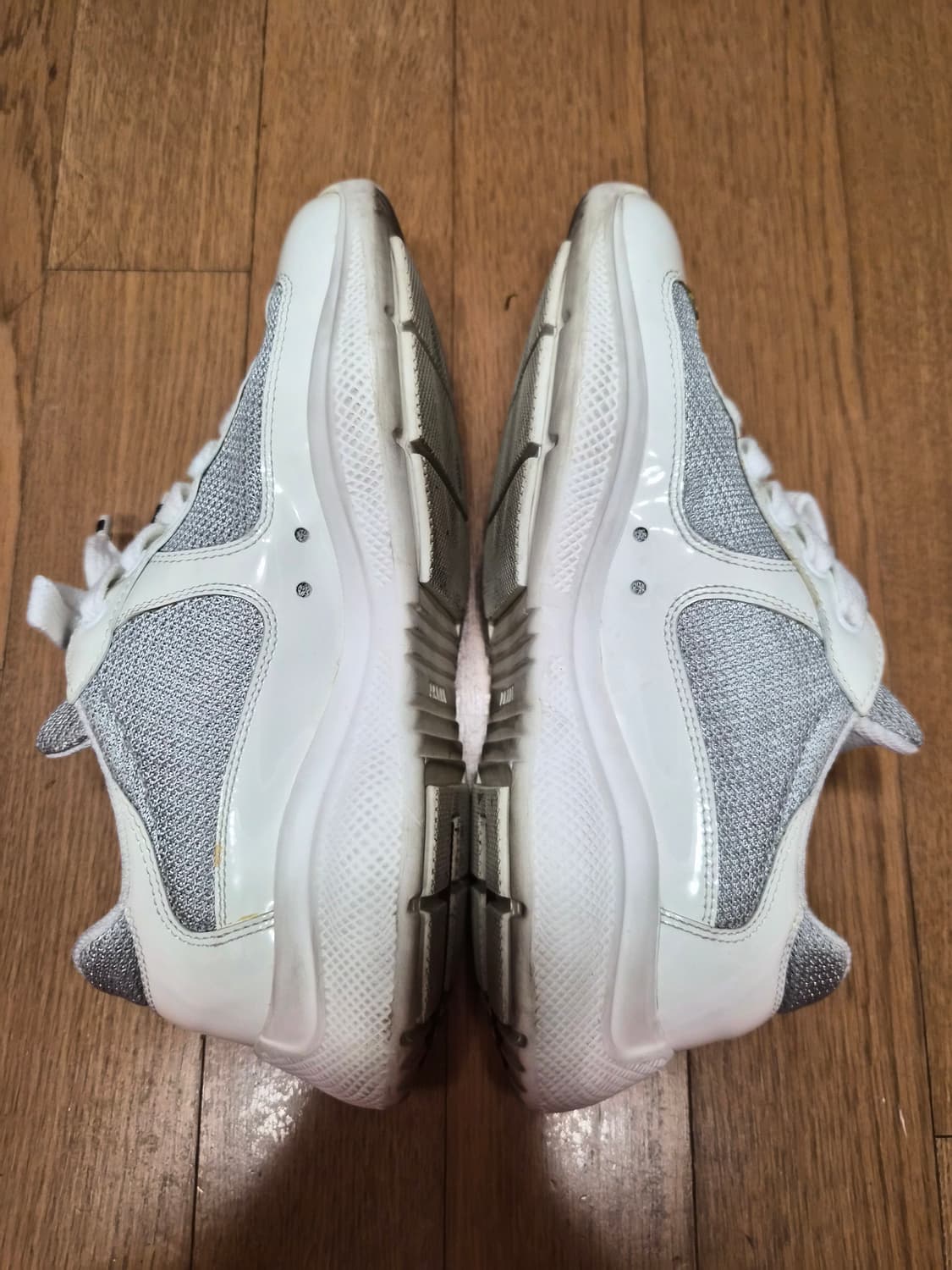 (정품) 프라다 아메리카컵 스니커즈 35.5 (명품 여성 신발 운동화) 상품이미지5