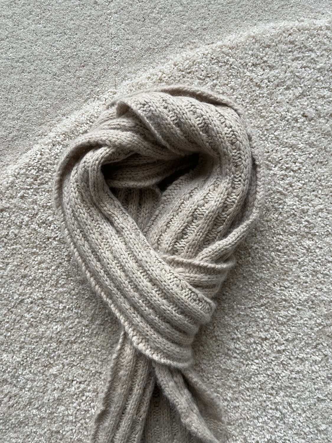 브룩스 브라더스 100% 캐시미어 케이블 니트 머플러  상품이미지6