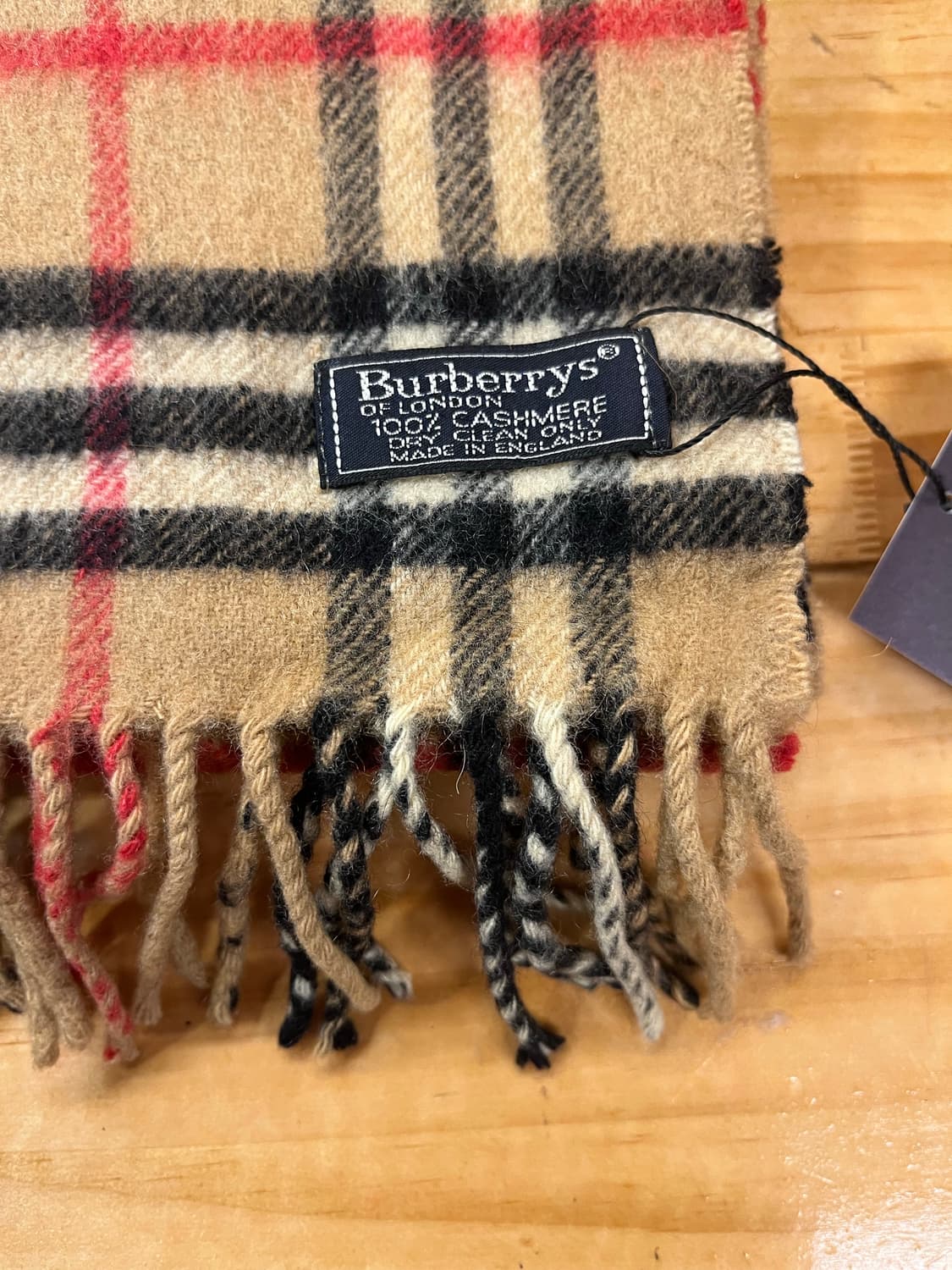 버버리 체크 머플러 #csz2782 상품이미지4