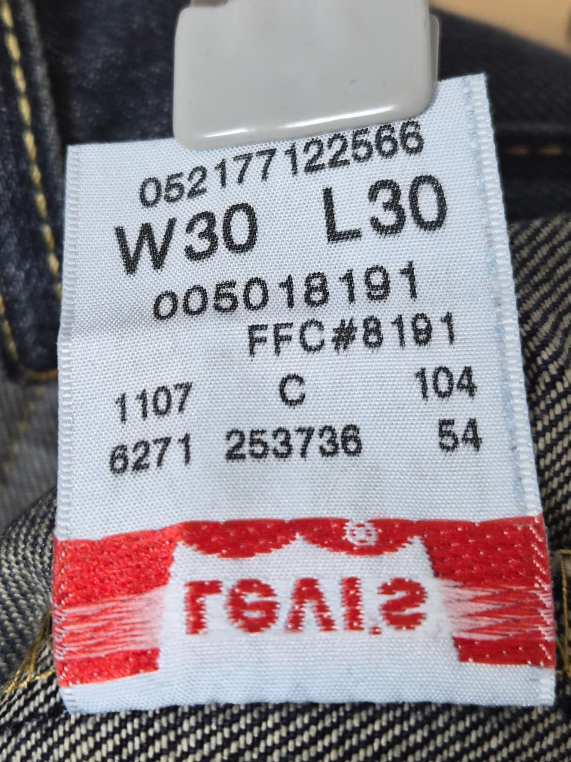 리바이스 501 30사이즈 P-75 상품이미지6