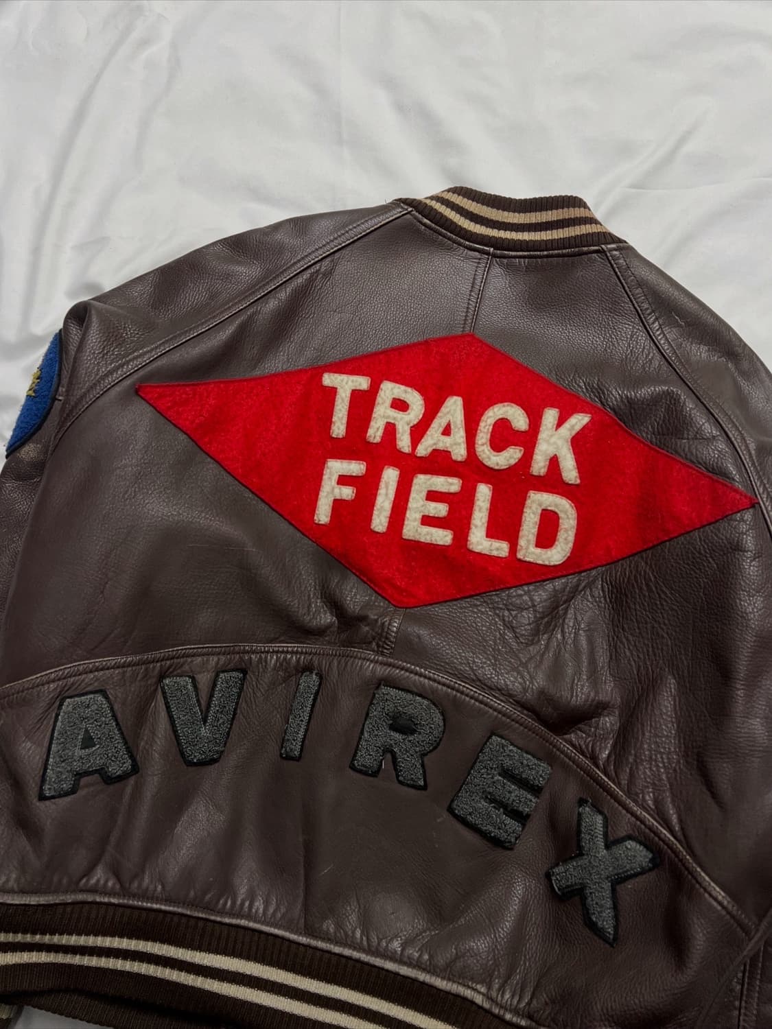 아비렉스 트랙필드 가죽자켓 상품이미지6