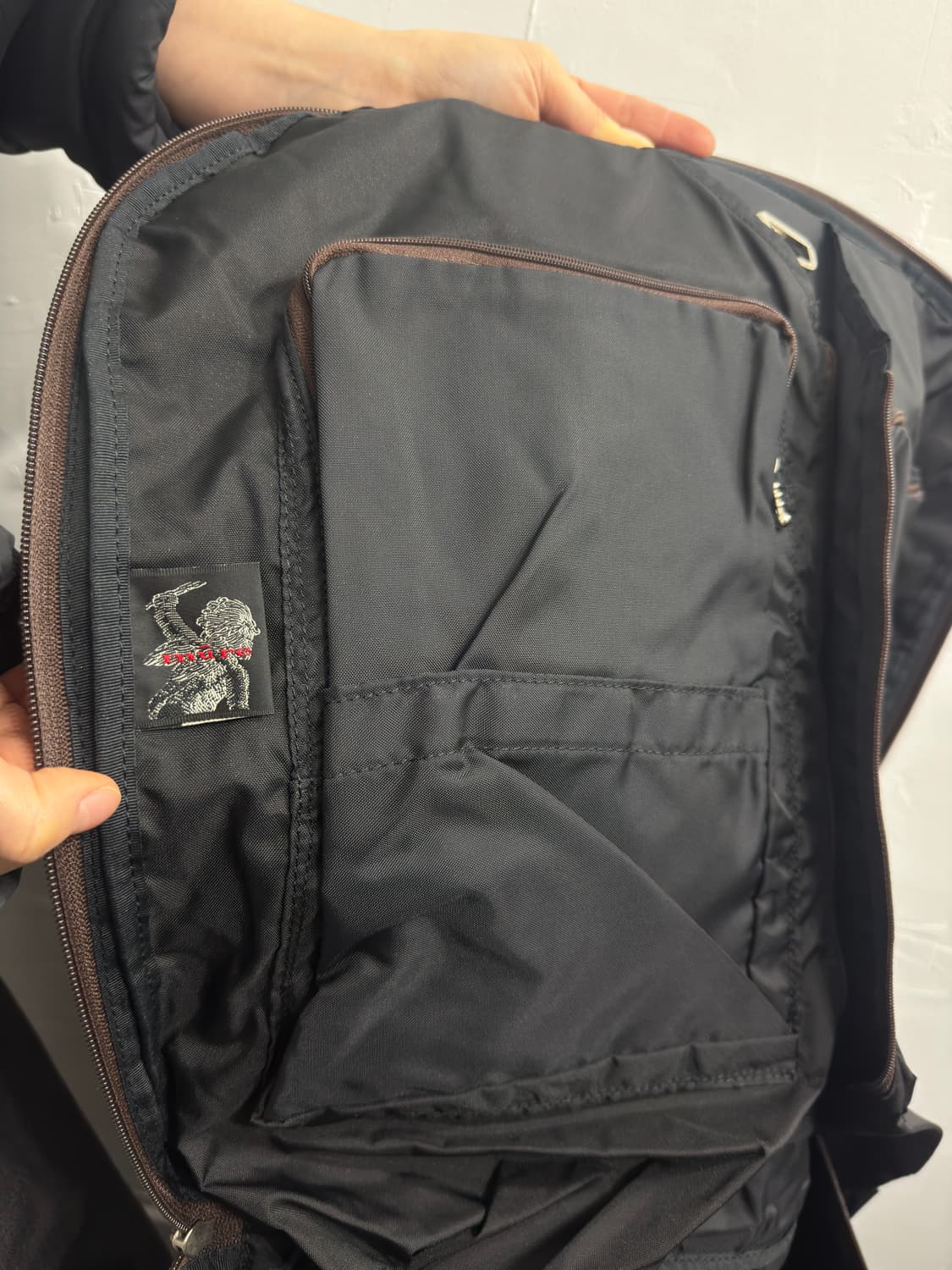 mure brown dot big bag 상품이미지5