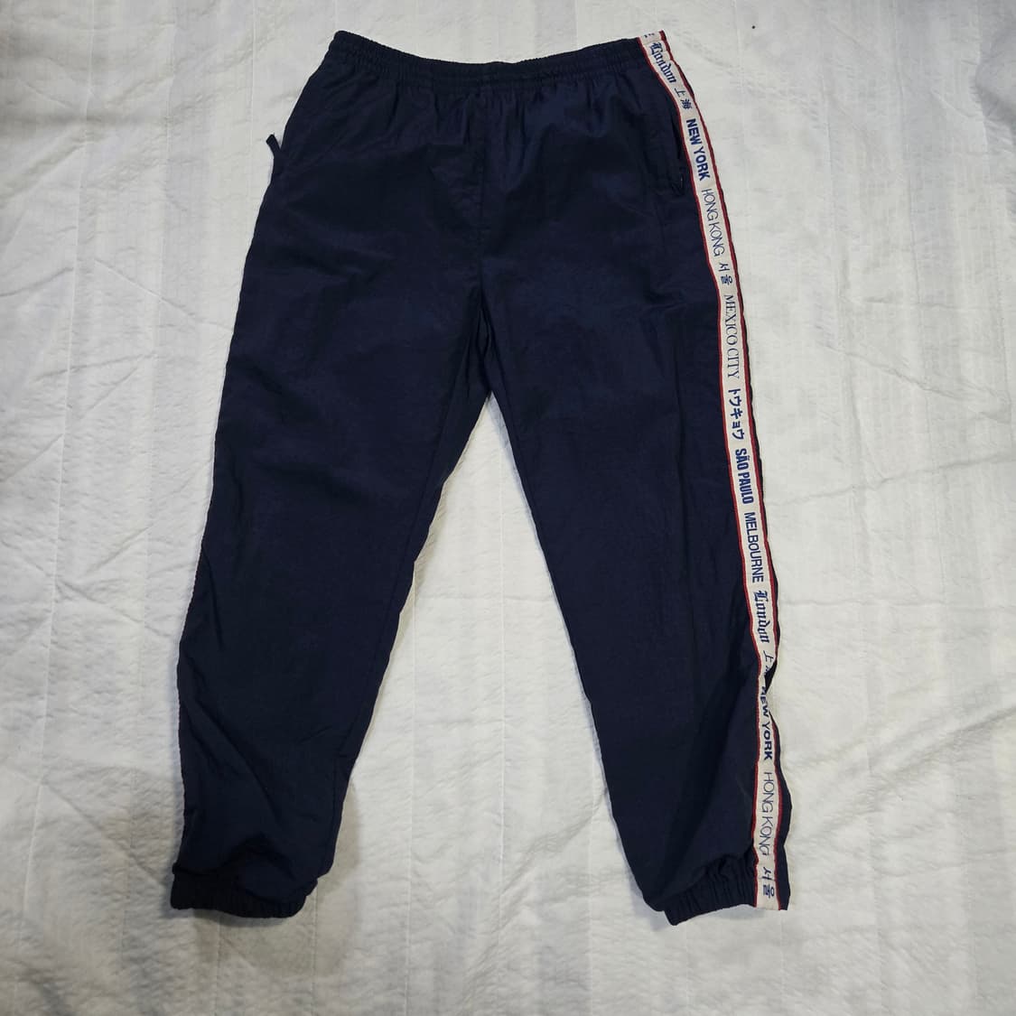 뉴애라 스펠아웃 테잎로고 트랙탑 세트 상품이미지7