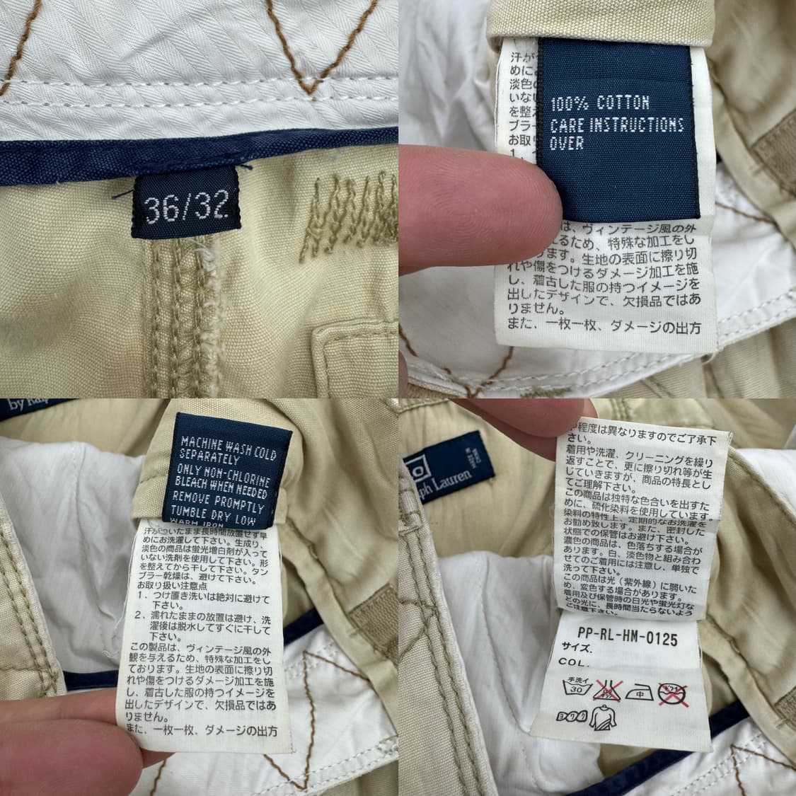 폴로 멀티포켓 탄창 유틸리티 카고팬츠 상품이미지9