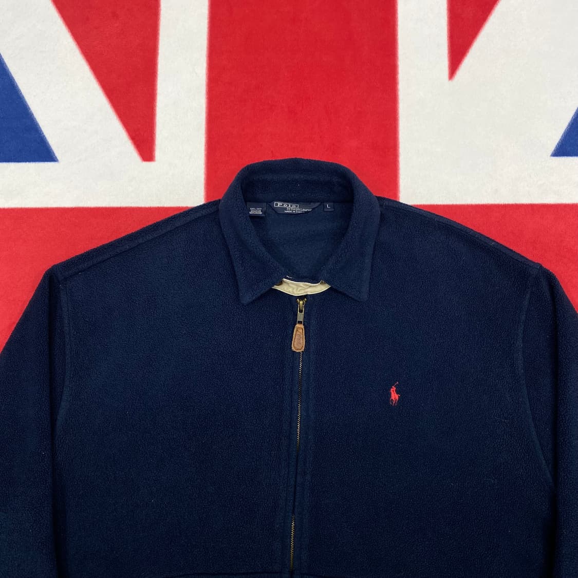 폴로 플리스 스윙톱자켓 L 상품이미지3