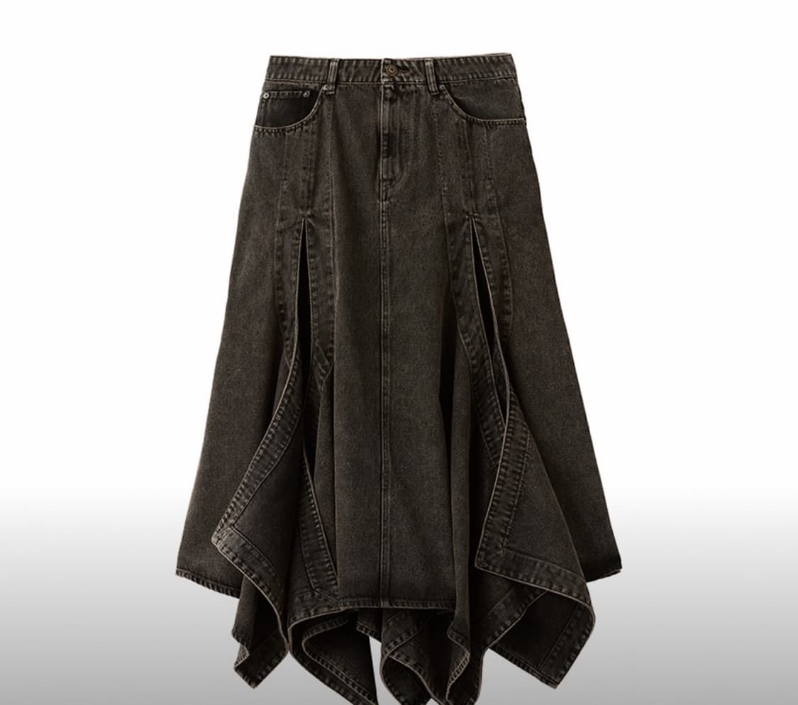 글렌마틴스 h&m 데님스커트 36 상품이미지1