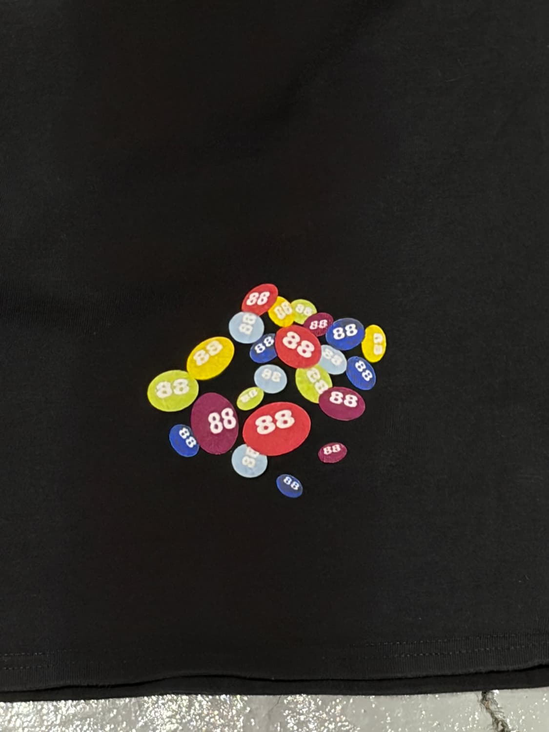 88 tees 우먼 블랙 티셔츠 (USA) 상품이미지5