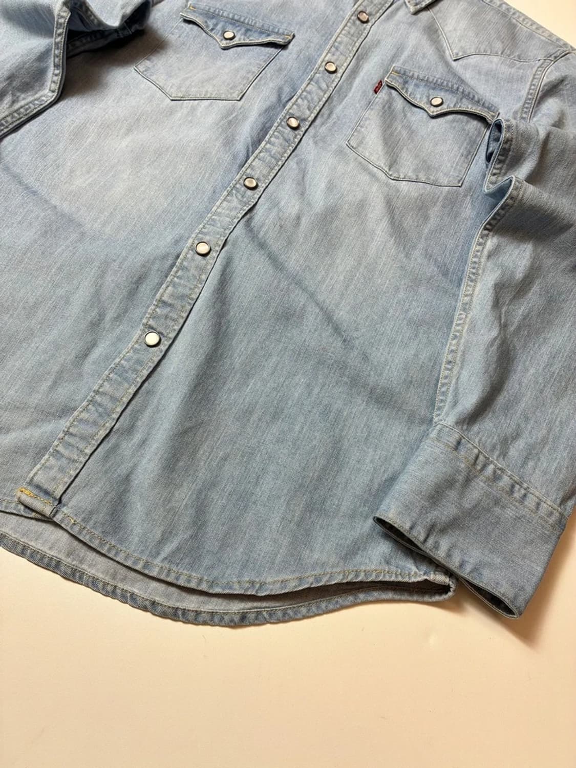 리바이스 바스토우 웨스턴 중청 데님 셔츠 PN8544 상품이미지4