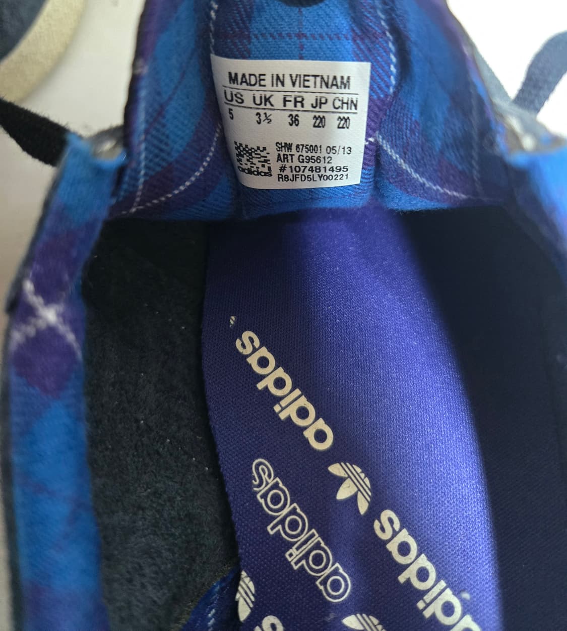 아디다스 가젤 네이비 스웨이드 220 상품이미지5