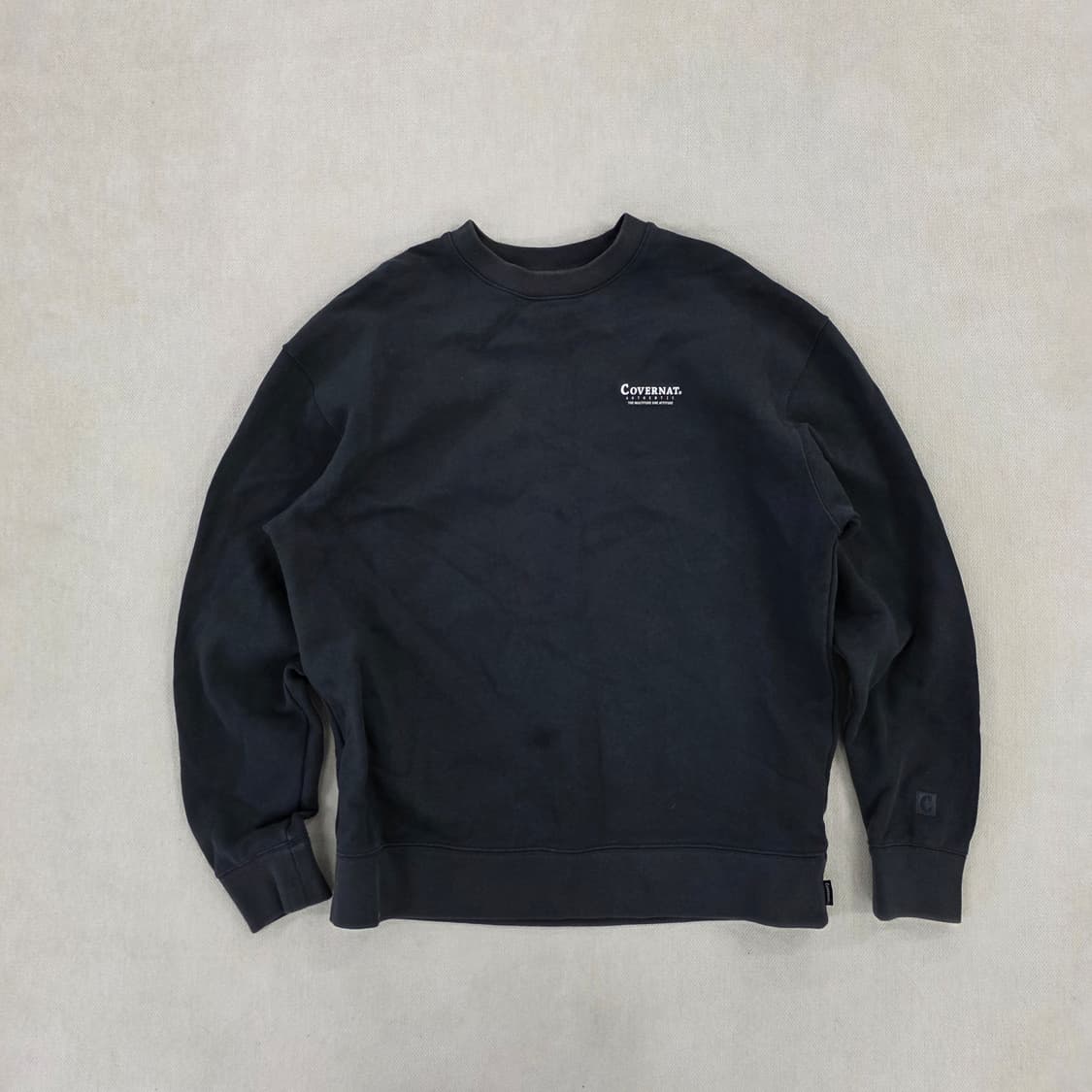 [S] 커버낫 어센틱 맨투맨 긴팔티 0223J 상품이미지1