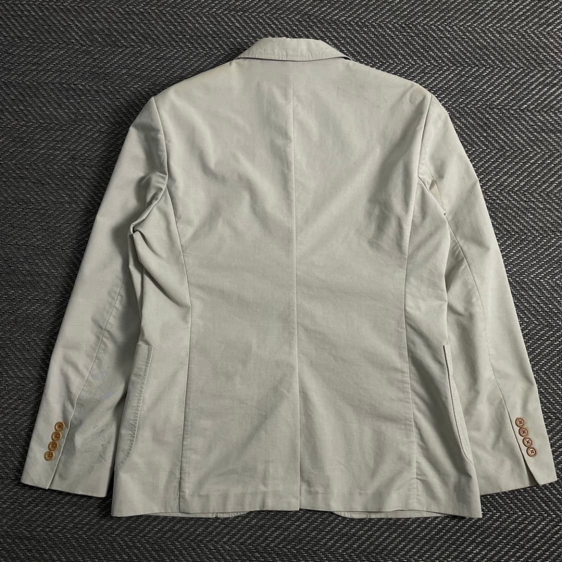 빈폴 아메카지 투 버튼 베이지 코튼 블레이저o 4242 상품이미지4