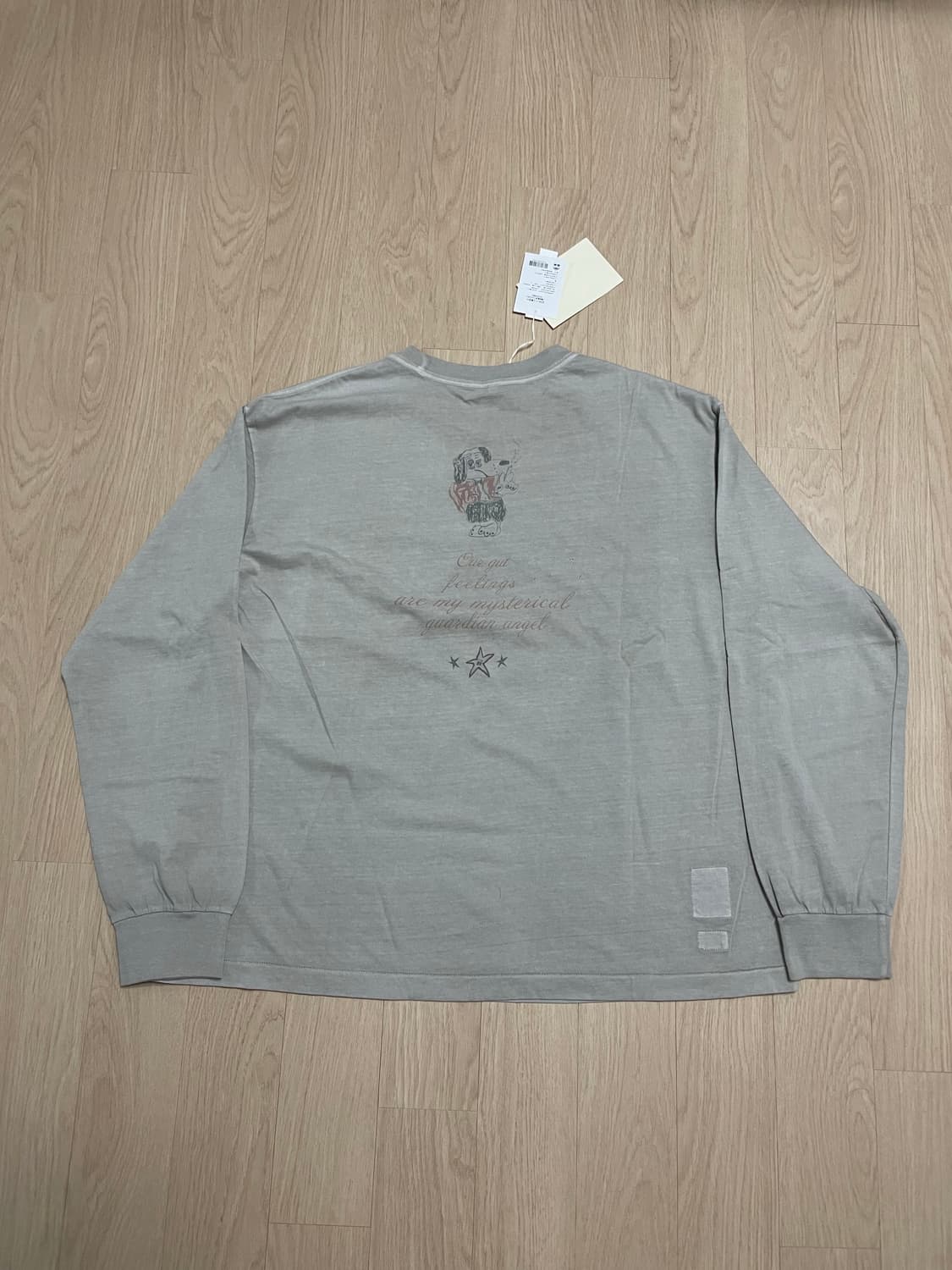 [2] 폴리테루 행크 롱슬리브 블루 독 빈티지 그레이 - 24SS 상품이미지5