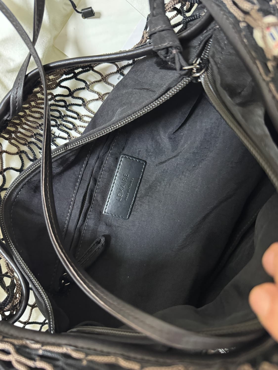 르메르 포춘 크루아상 필트 네트 백  상품이미지7