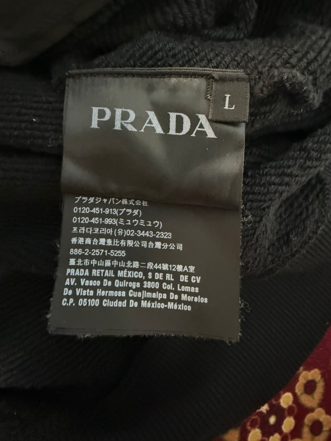 프라다 스포츠 후드집업 블랙 상품이미지5
