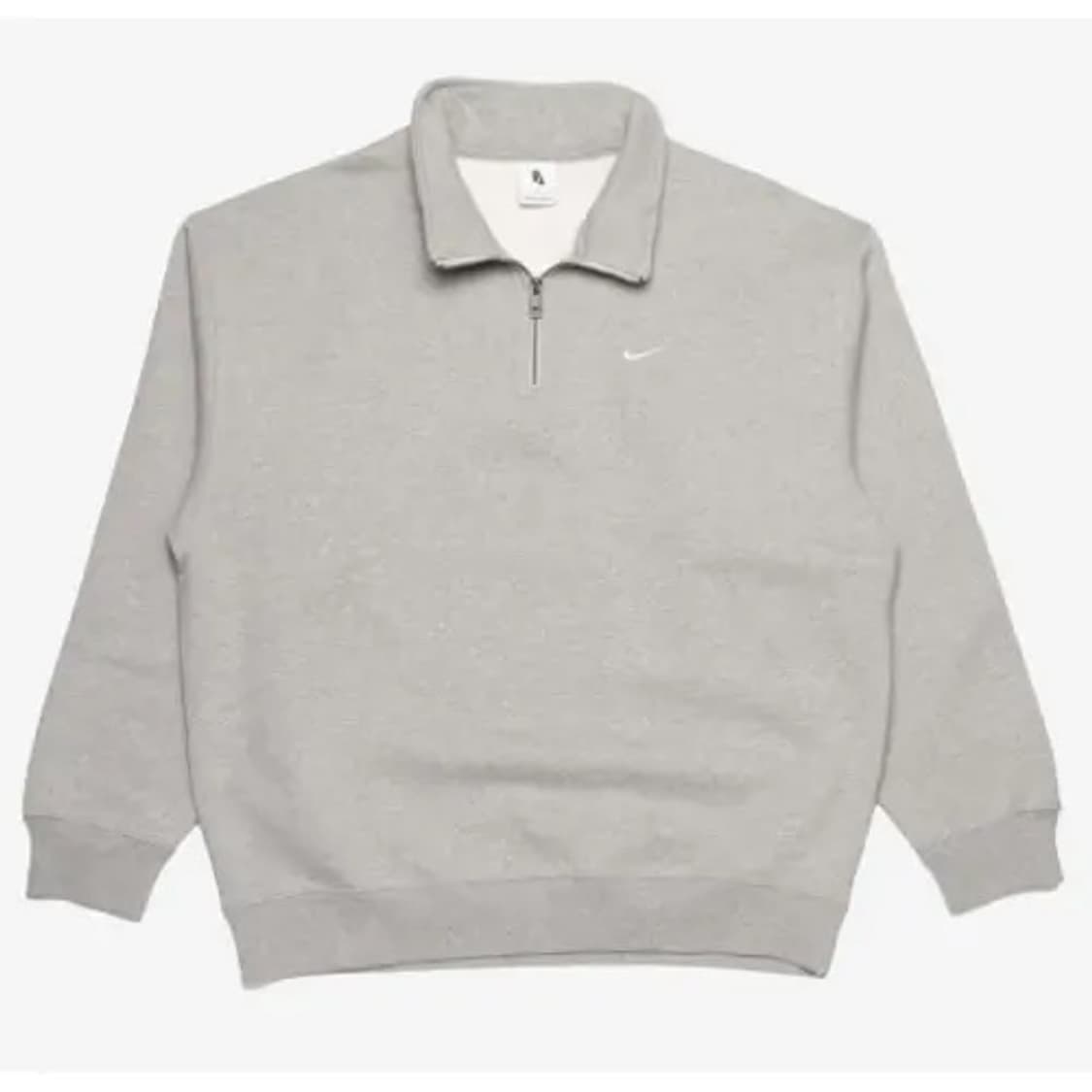 나이키 솔로 스우시 쿼터집 탑 그레이 상품이미지2