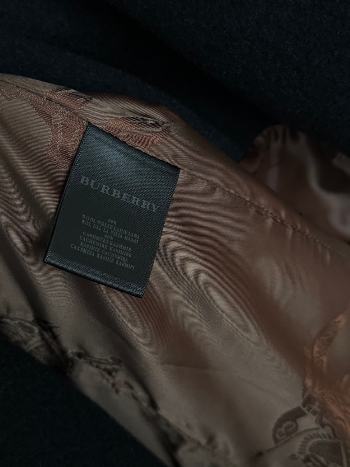 버버리 벨티드 울 캐시미어 코트 상품이미지5
