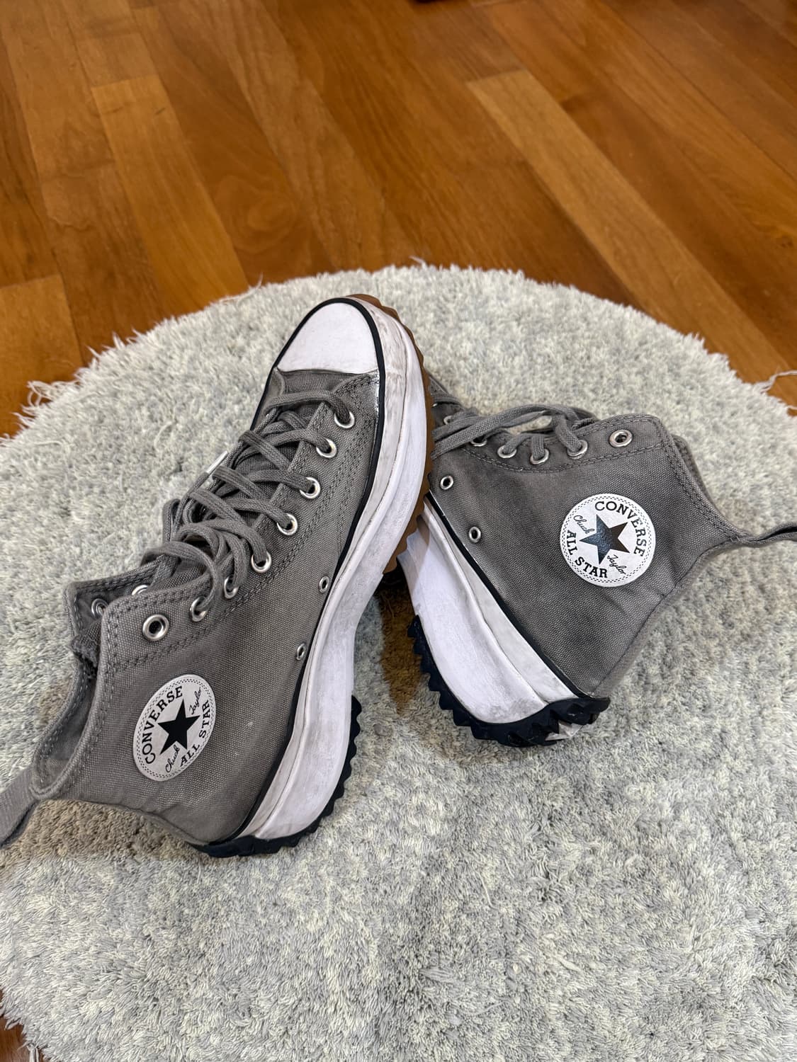 [280] 컨버스 런스타 하이크 하이 빈티지 스모크 그레이 상품이미지1