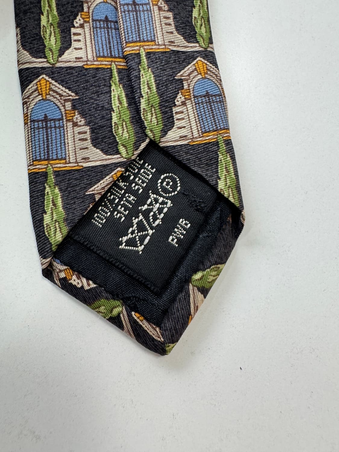 던힐(Dunhill) 실크 넥타이 9.5cm 상품이미지6