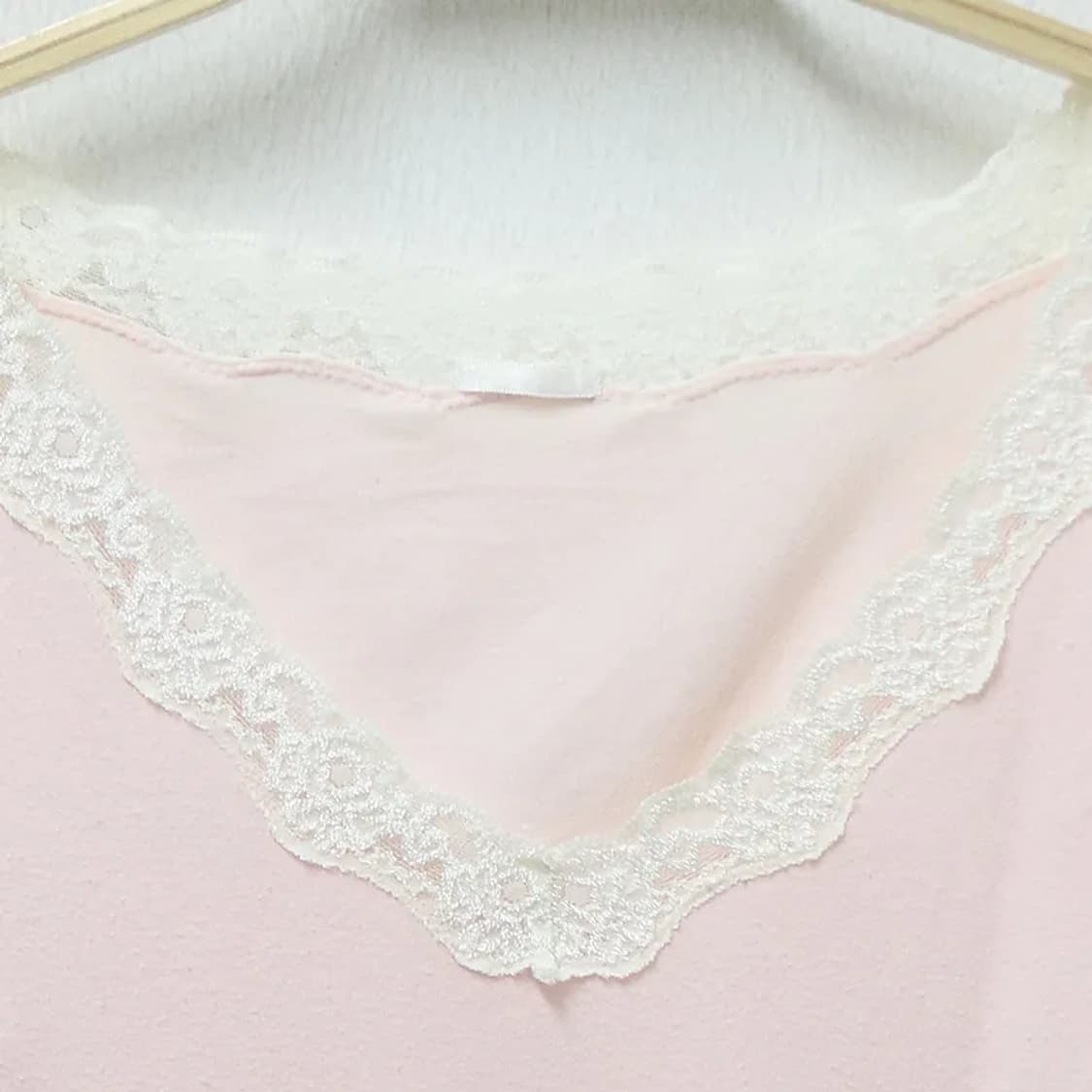 딸기우유 히메갸루  레이스 포인트 긴팔 티셔츠 62282 상품이미지3