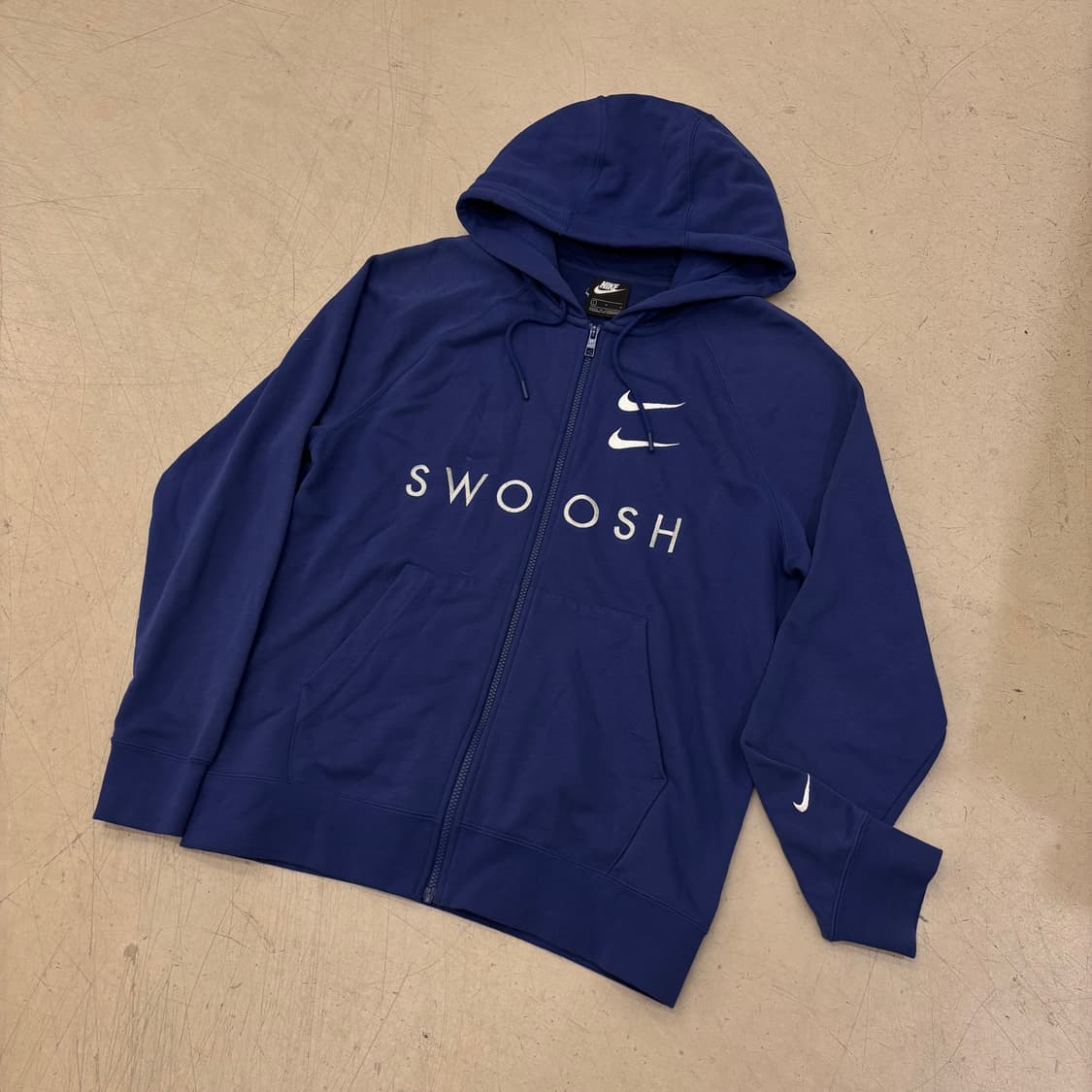 나이키 더블스우시 빅로고 후드집업 상품이미지1