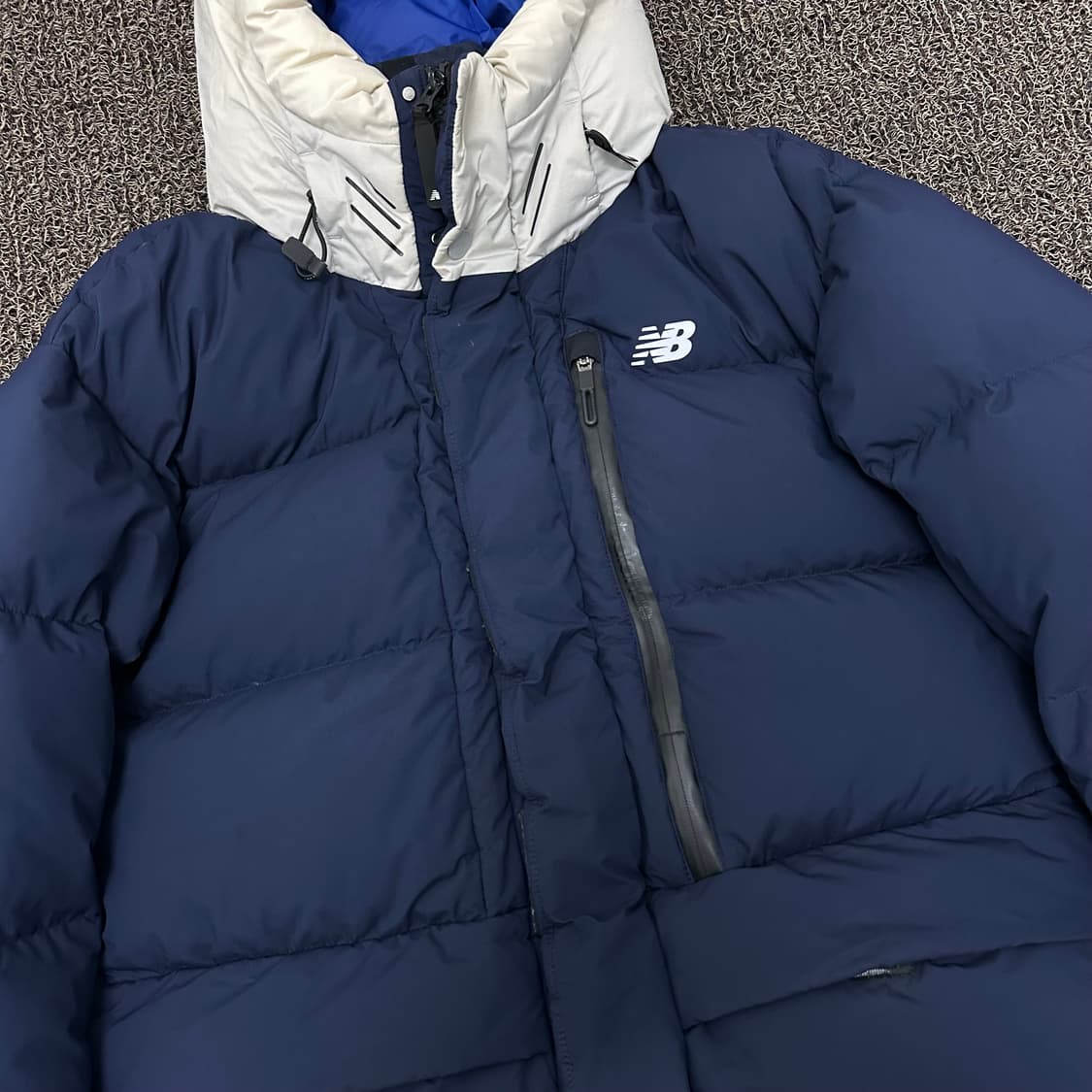 뉴발란스 구스다운 패딩 블루 95(M) 상품이미지2