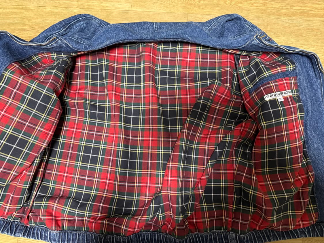 헤리티지플로스 데님 블루종 s 상품이미지2