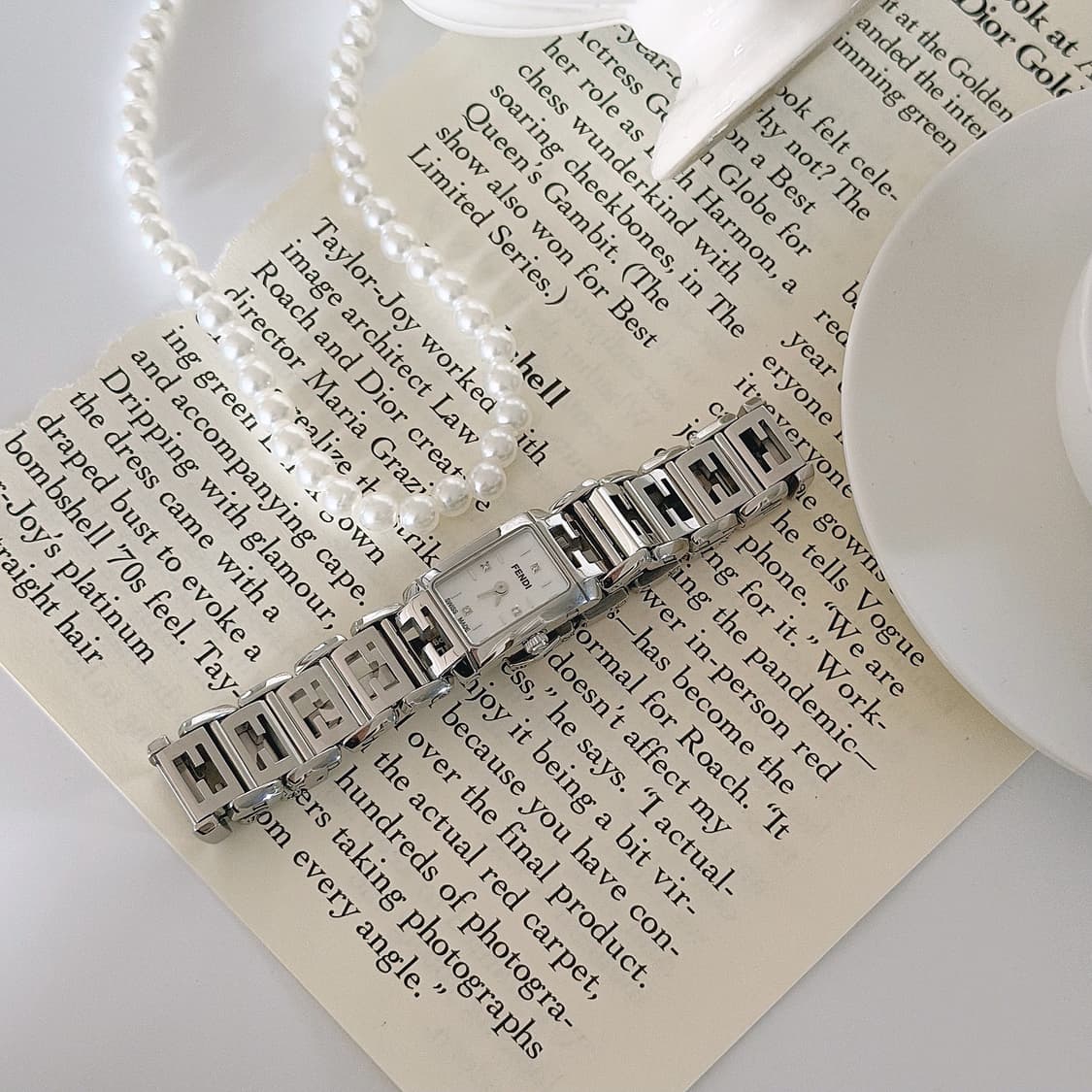 펜디 4p 다이아 시계 [감정서 포함] 상품이미지3