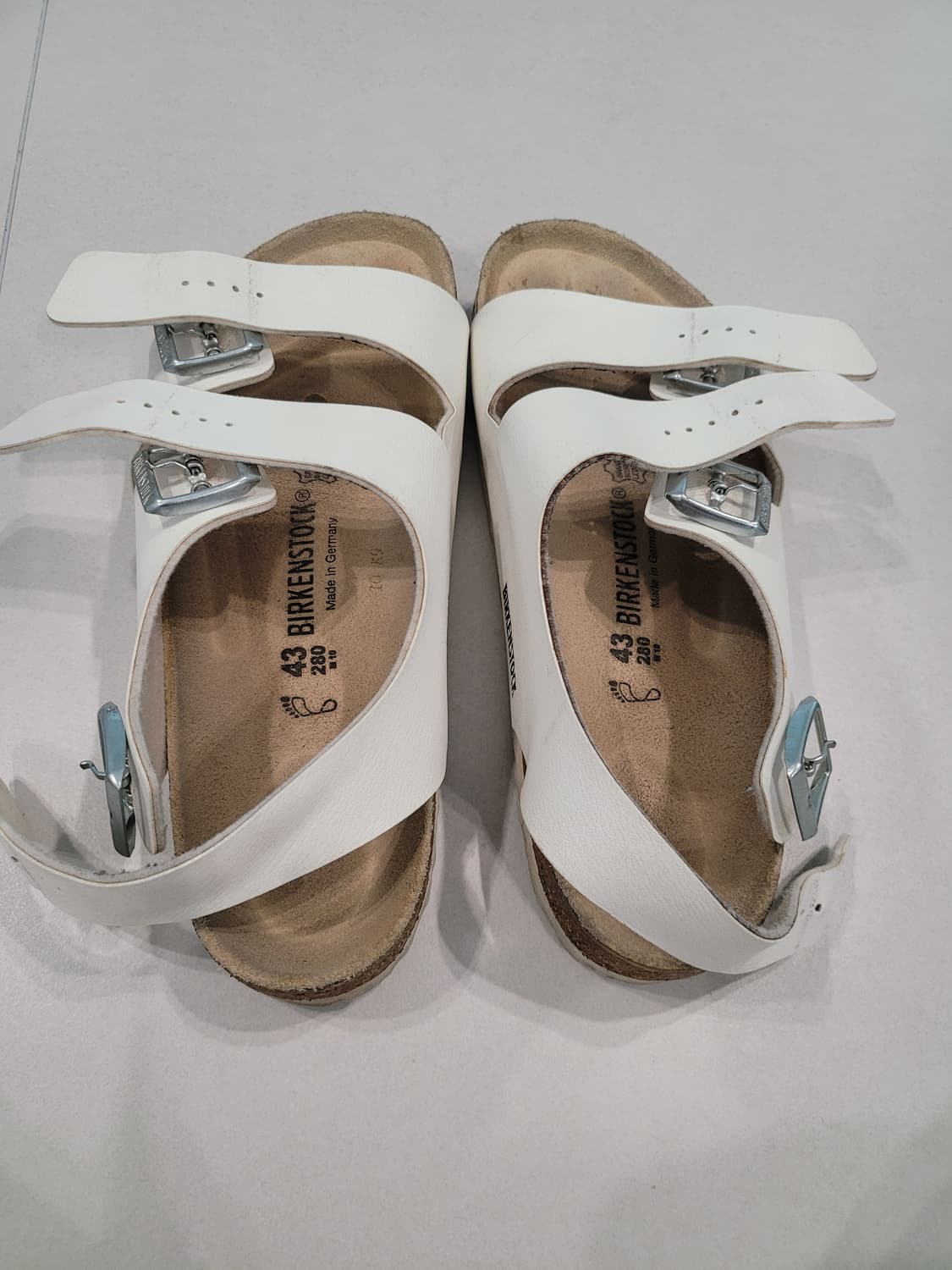 여름 코디 완성! 발 편한 버켄스탁 밀라노 화이트 (280/레귤러) 상품이미지5