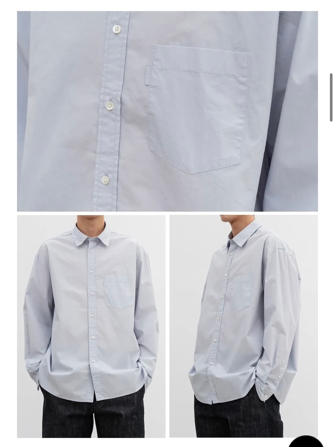 포터리 컴포트 셔츠 새상품 상품이미지3