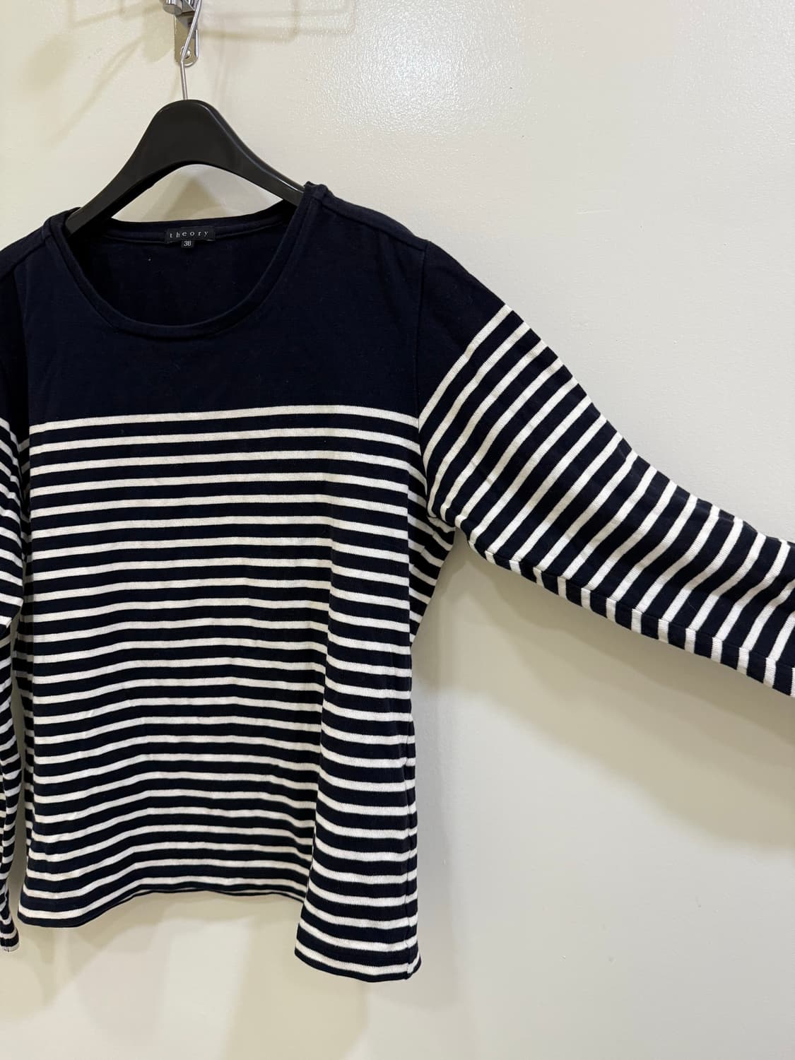 띠어리 스트라이프 긴팔 티셔츠 정품 상품이미지4