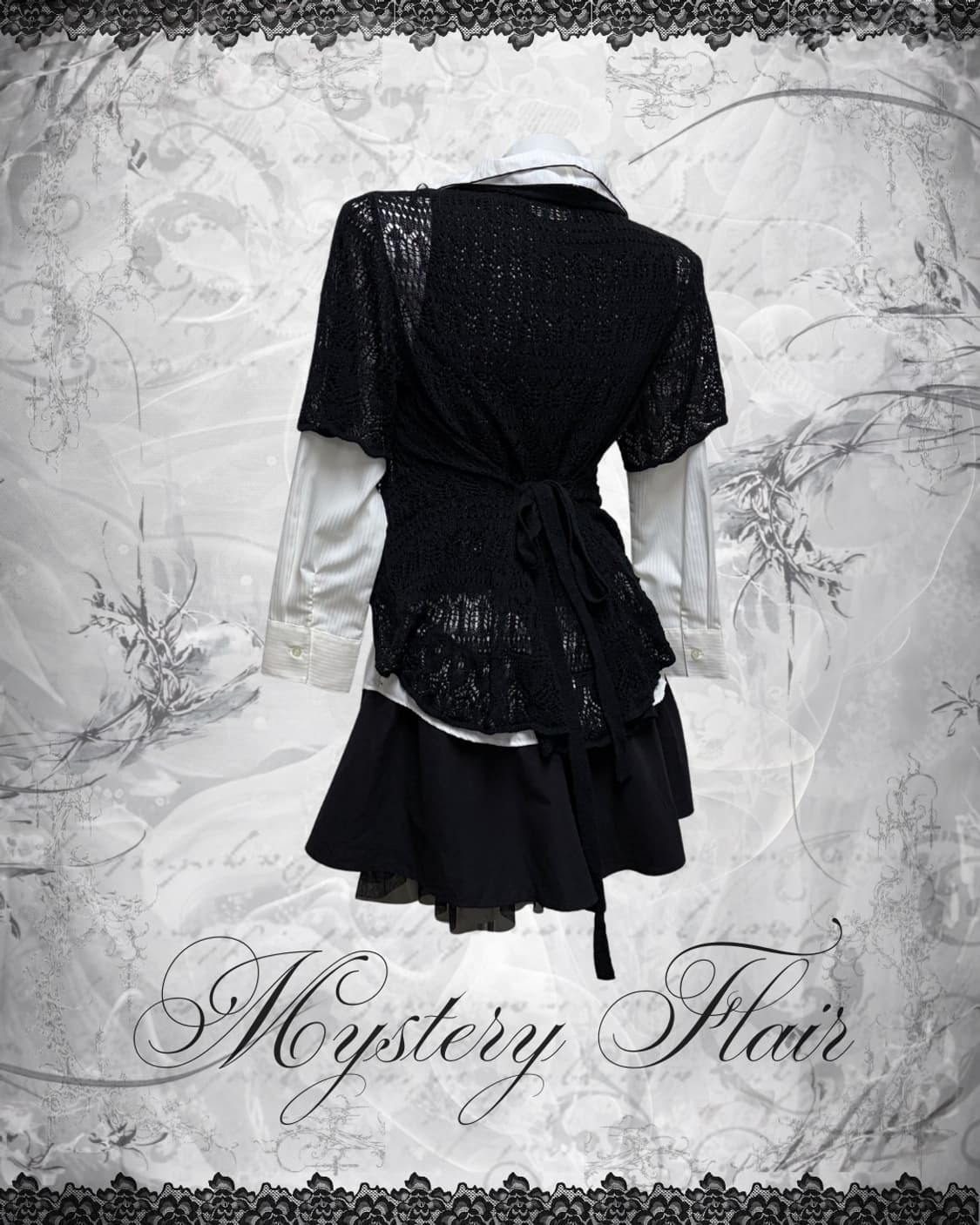 공겜여주 러플 블라우스 코디세트 4pcs 상품이미지5