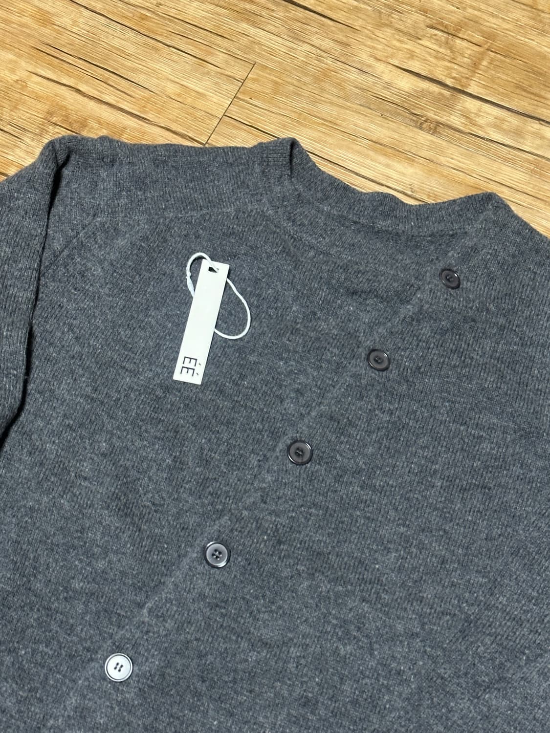 ee 가디건  2 WAY CARDIGAN GREY 상품이미지2