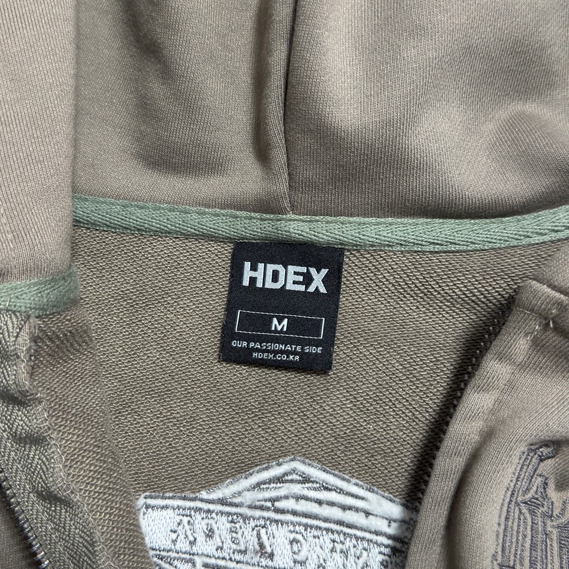 HDEX 에이치덱스 크롭 후디 집업 상품이미지4