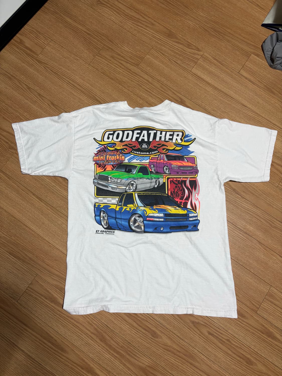 길단 GOD FATHER 빈티지 티셔츠 상품이미지2