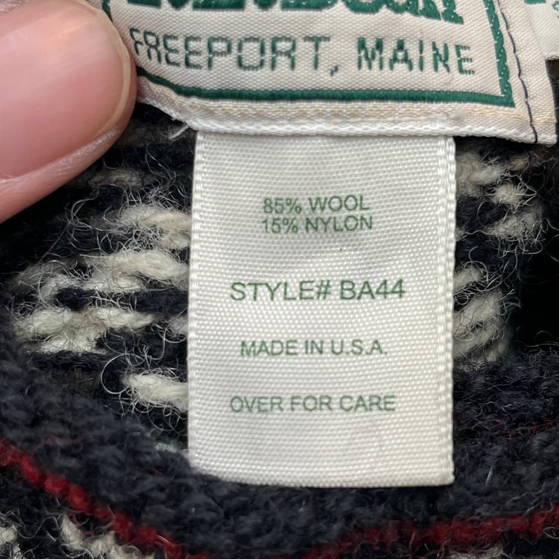 L.L.Bean 엘엘빈 여성 울 85% 자켓 (M) 상품이미지4