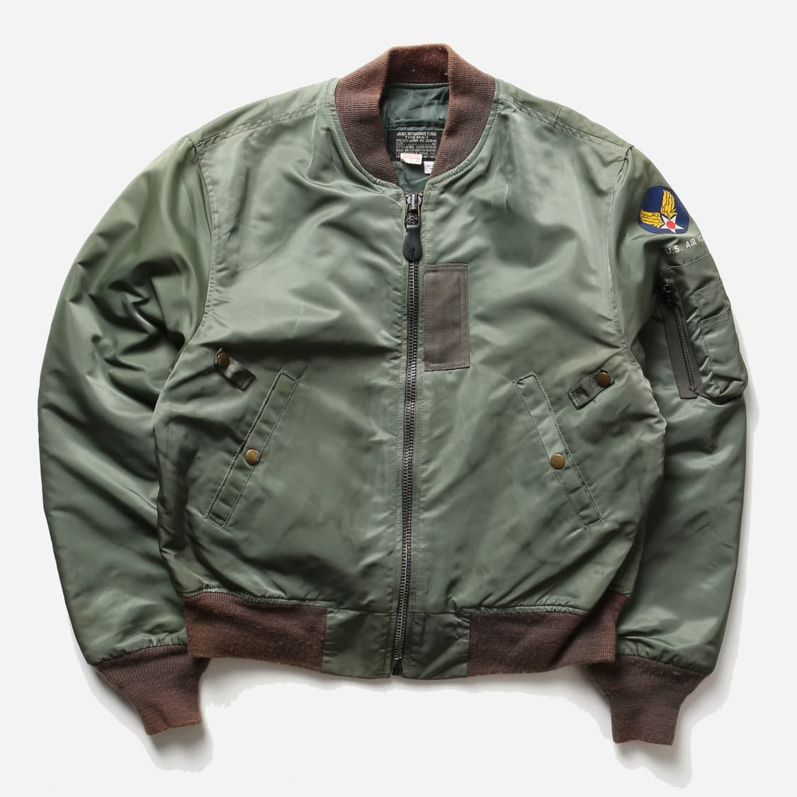 I. SPEAK & SON MA-1 플라이트 자켓   상품이미지1