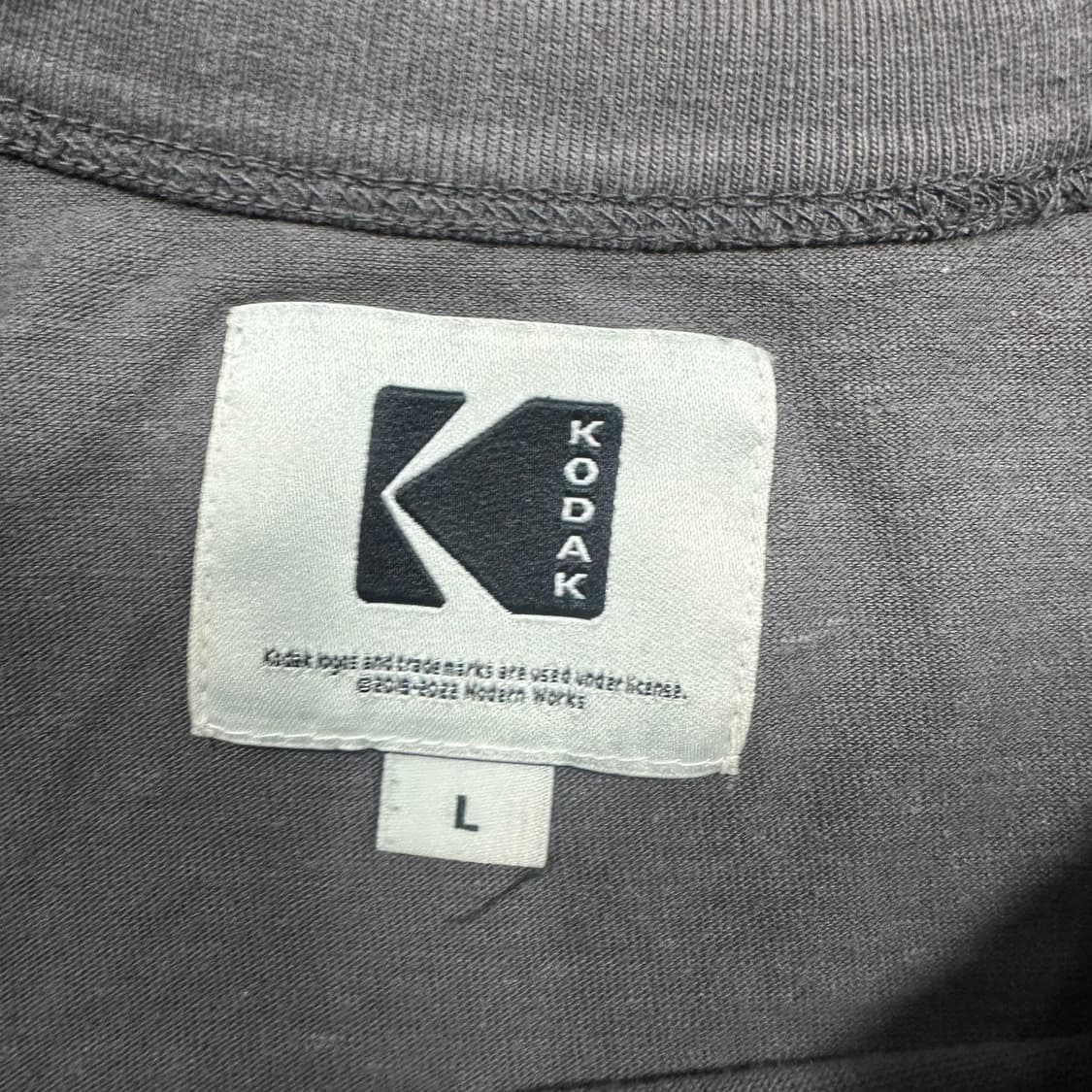 ✨ (바배) 코닥 에센셜 피그먼트 반팔티 상품이미지3