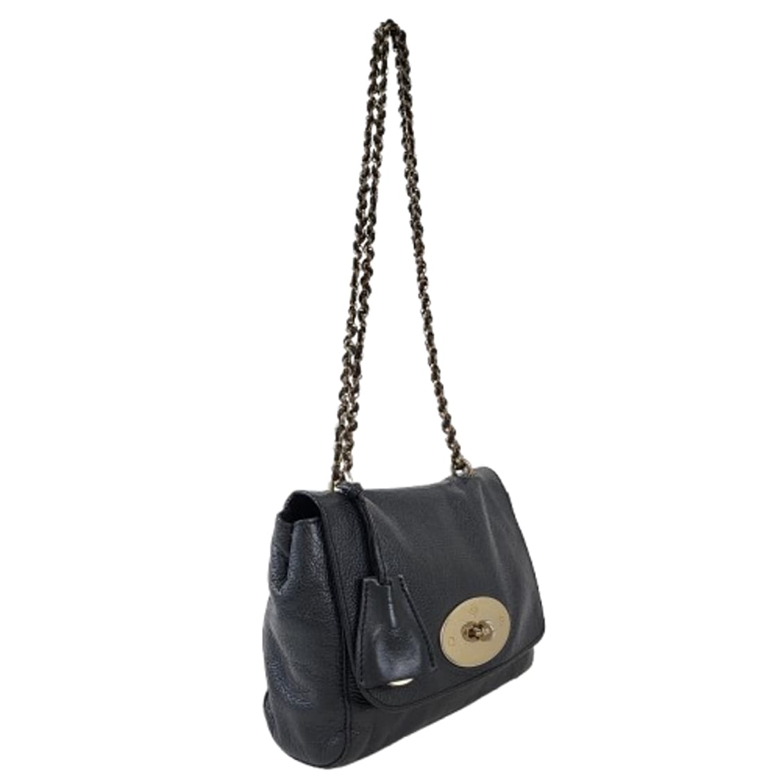 정품 멀버리 블랙 가죽 릴리백 (숄더/크로스) 상품이미지2