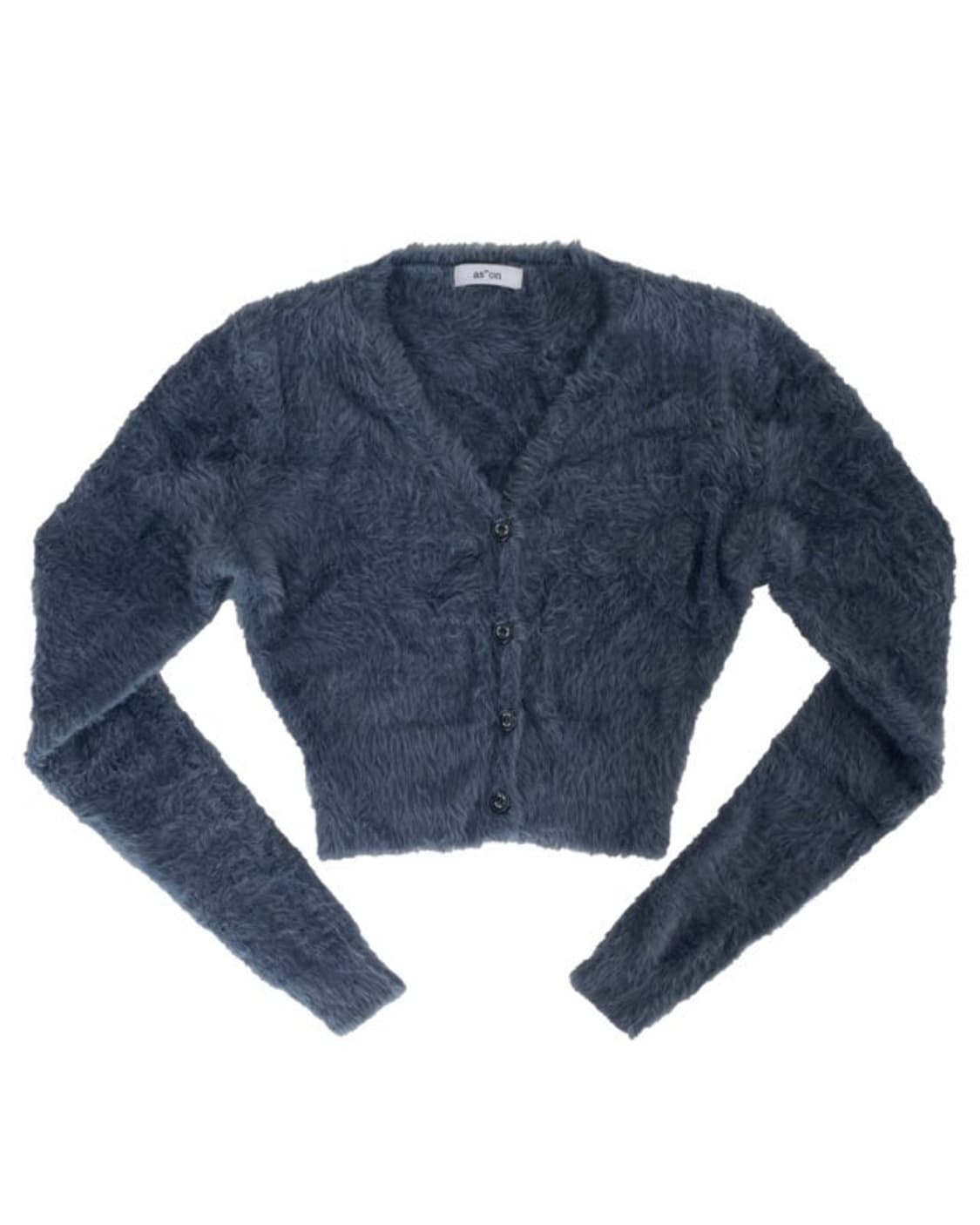 Ason macaron cardigan blue-green 상품이미지2