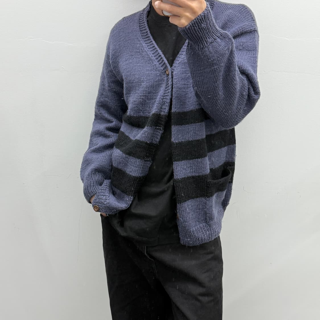 노네임 남성 가디건 상품이미지2