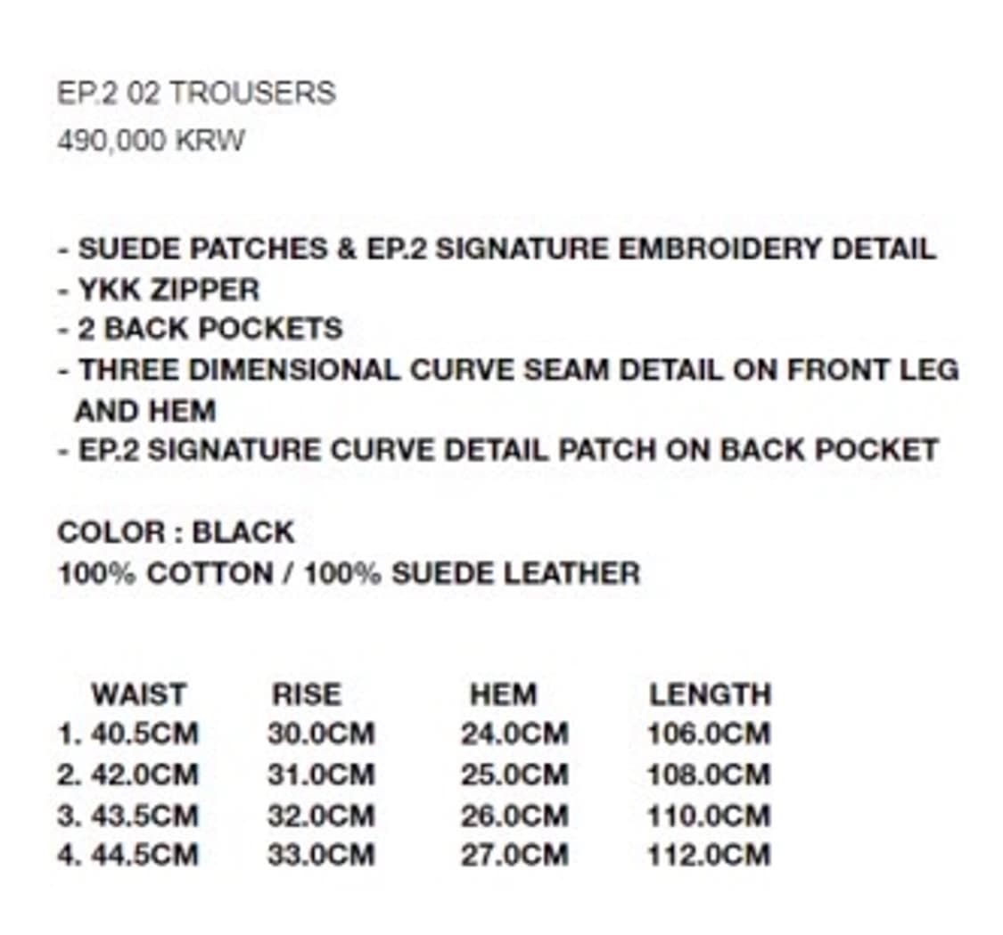 (2) xlim ep.2 02 trousers black 상품이미지4