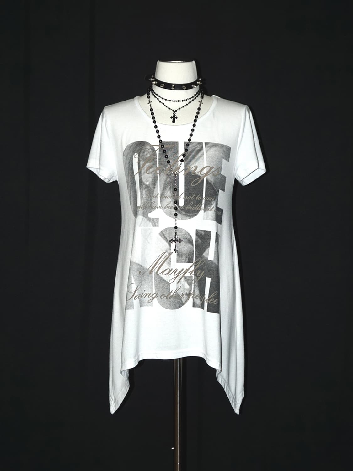 y2k unbalance lettering t  상품이미지1