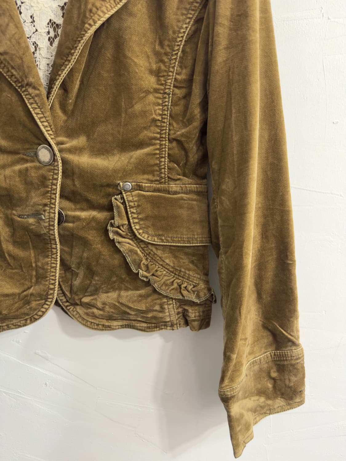 twilltwentytwo velvet design jacket 상품이미지2