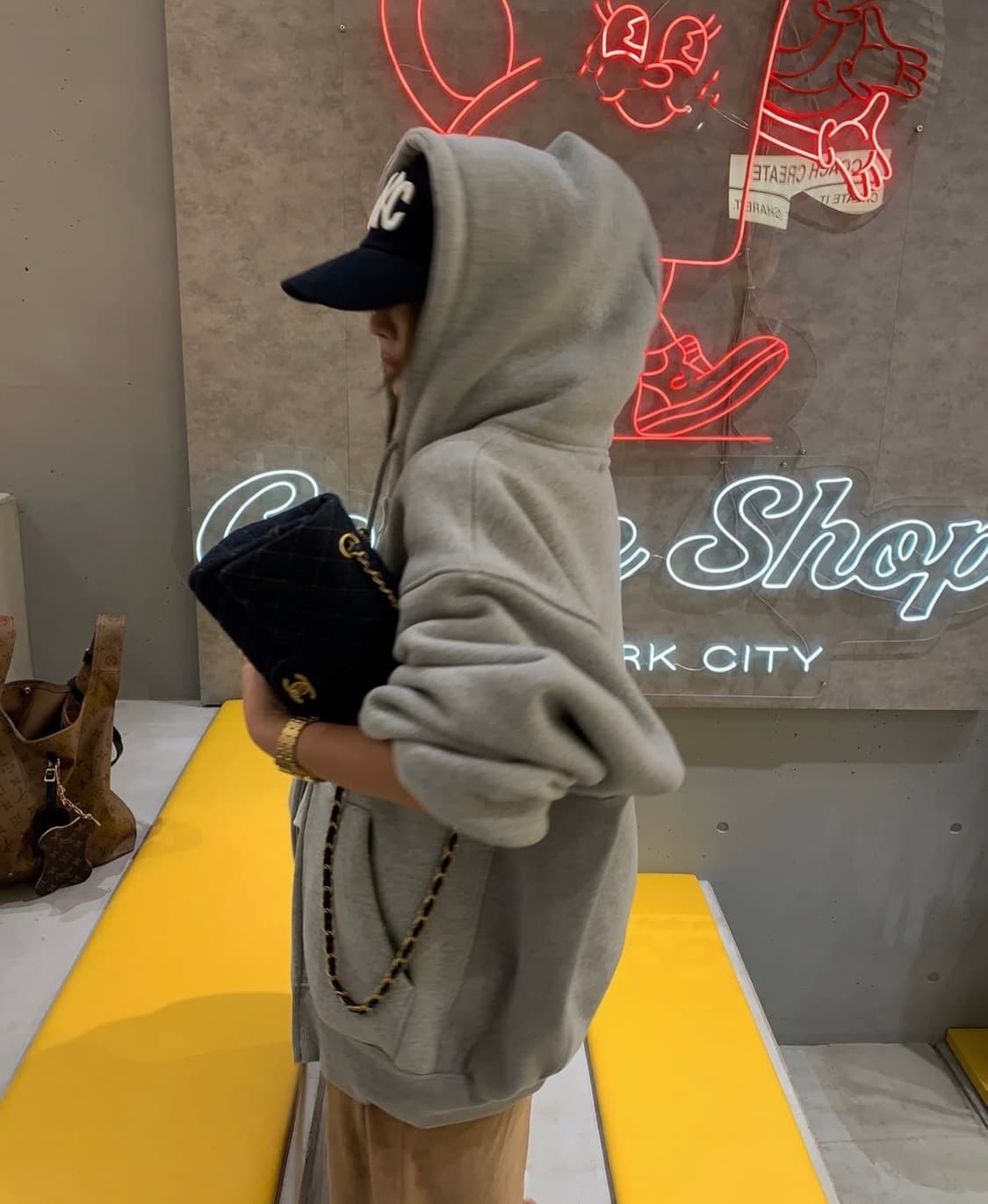 Misssohn x Nohant 노앙 투웨이 기모 후드집업 (남녀공용) 상품이미지1