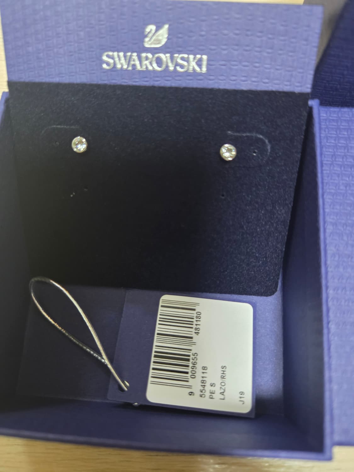 새제품)스와로브스키 심플 귀걸이 정품 상품이미지3