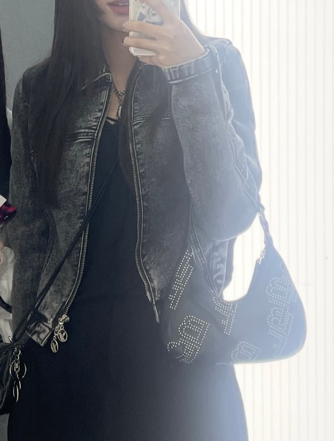 Yuse 유즈 흑청자켓 상품이미지2