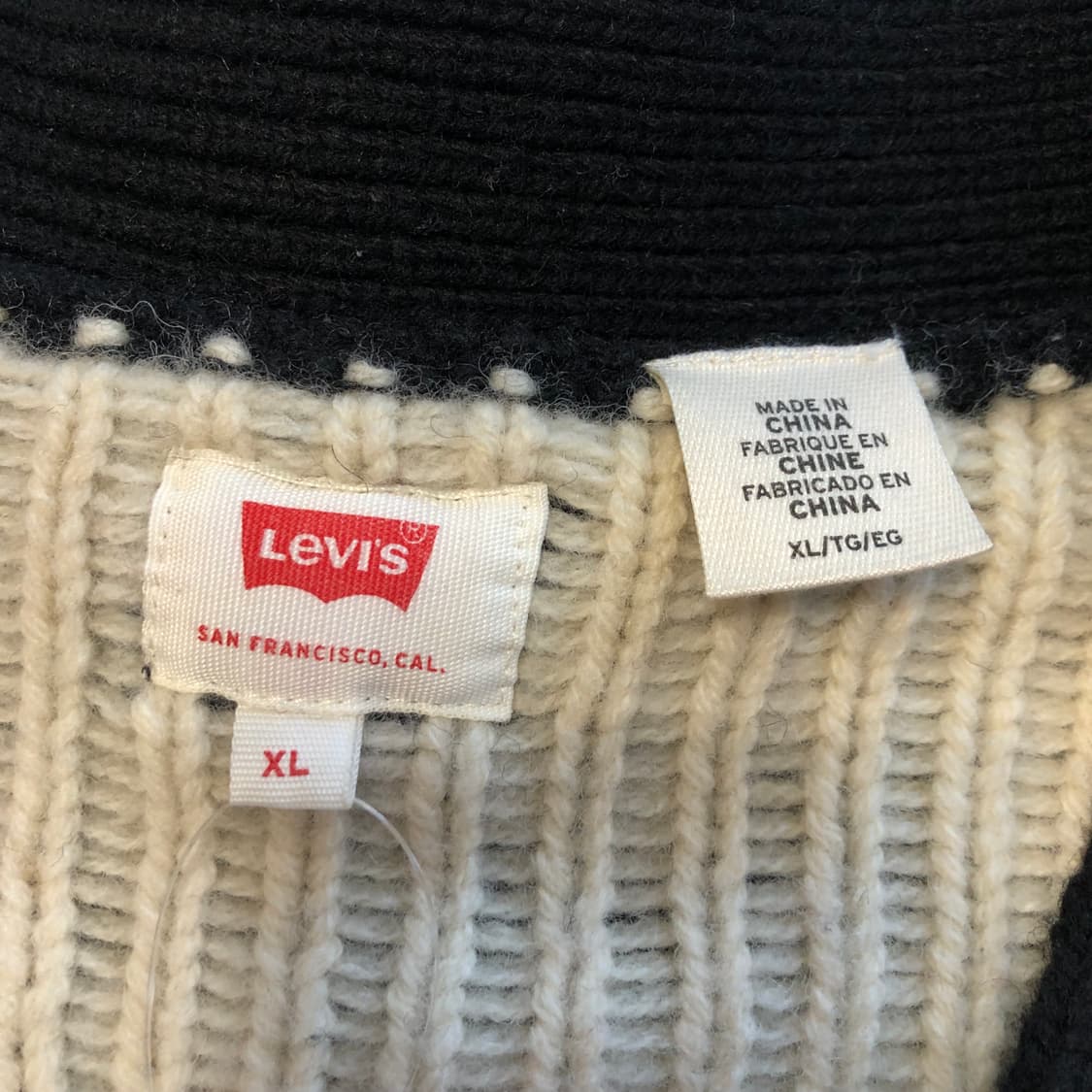 리바이스 코위찬 니트 가디건 상품이미지5