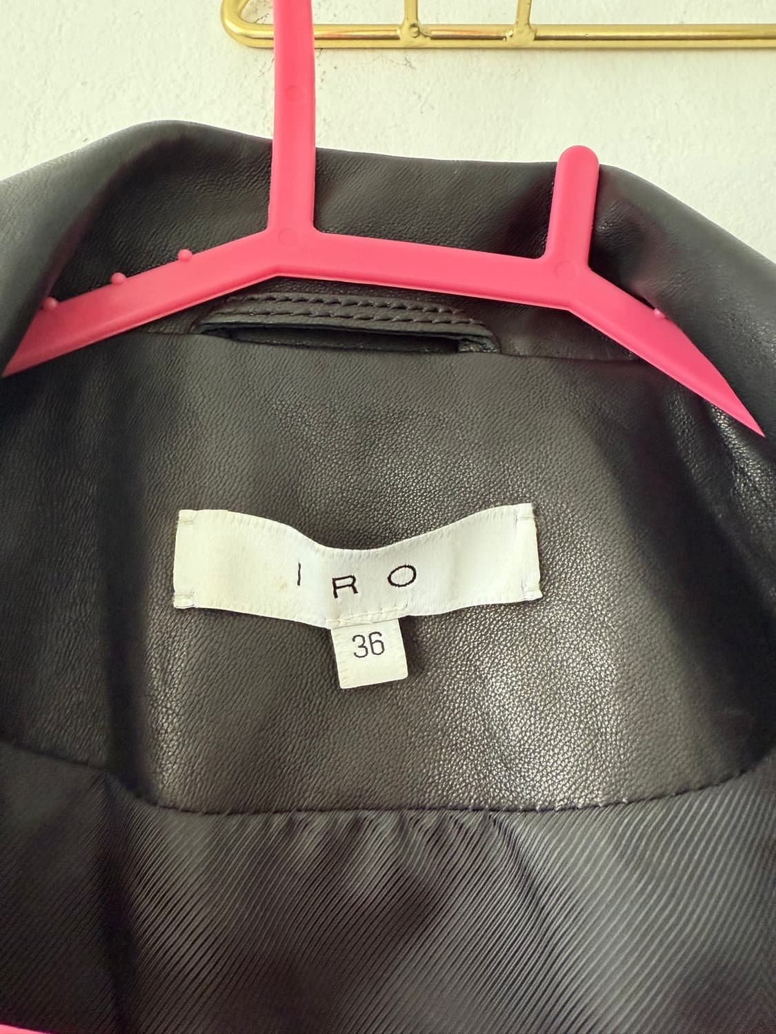 IRO 가죽 라이더 자켓 상품이미지8